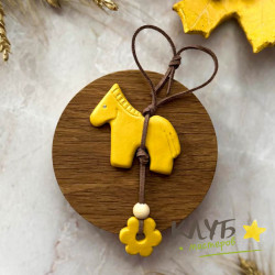 Брелок лошадка (2 шт.), форма силиконовая Брелок лошадка (2 шт.), форма силиконовая