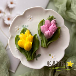 Букет тюльпанов, форма силиконовая Букет тюльпанов, форма силиконовая