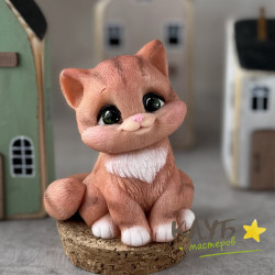 Котенок Сема, форма силиконовая Котенок Сема, форма силиконовая