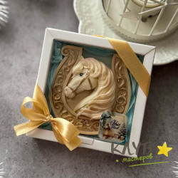 Подкова удачи 2D, форма силиконовая Подкова удачи 2D, форма силиконовая