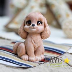 Спаниель Белла, форма силиконовая Спаниель Белла, форма силиконовая