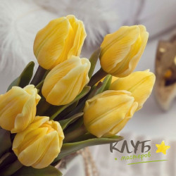 Тюльпаны Солнечные (3 шт.), форма силиконовая Тюльпаны Солнечные (3 шт.), форма силиконовая