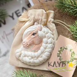 Лошадка Аврора 2D, форма силиконовая Лошадка Аврора 2D, форма силиконовая